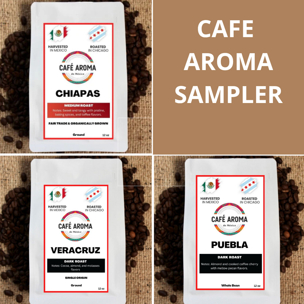 Café Aroma Sampler– Cafe Aroma de Mexico